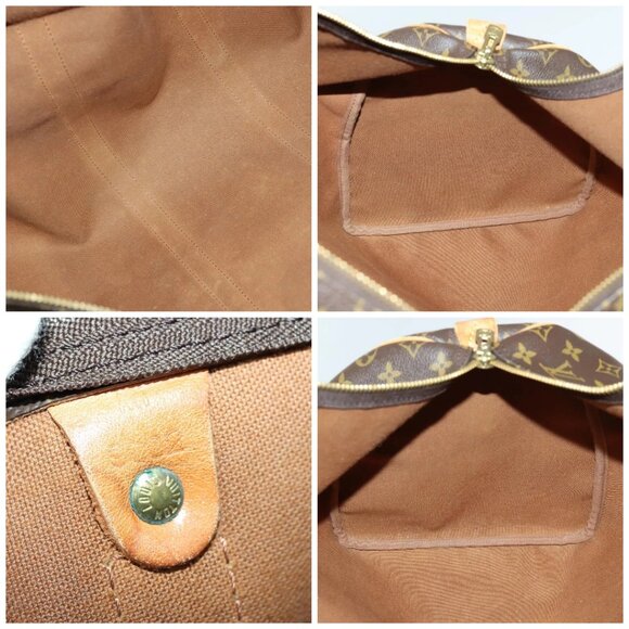 LOUIS VUITTON Monogram Keepall 55 Boston Bag M41424 LV Auth 140260 - Picture 15 of 16